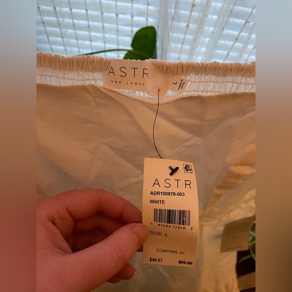 ASTR The Label Puff Sleeve Midi Dress NWT - Picture 2 of 3